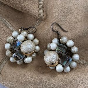 ♻️ Antique beaded earrings. GORGEOUS
